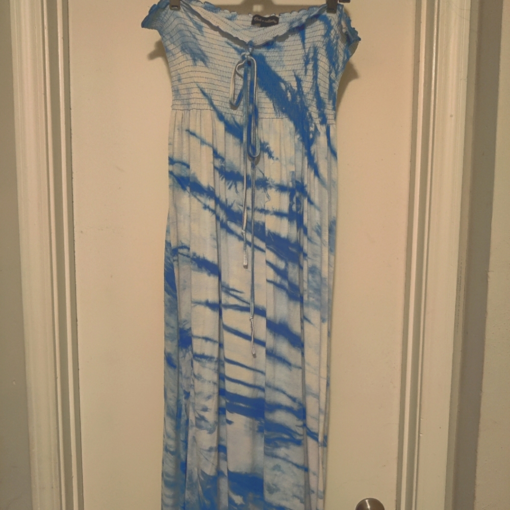 Medium Size Whitewash Maxi Sundress